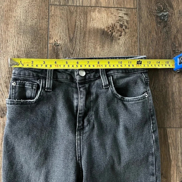 BDG Urban Outfitters Kick Flare High-Rise Cropped Jeans Size 25 - Picture 15 of 17